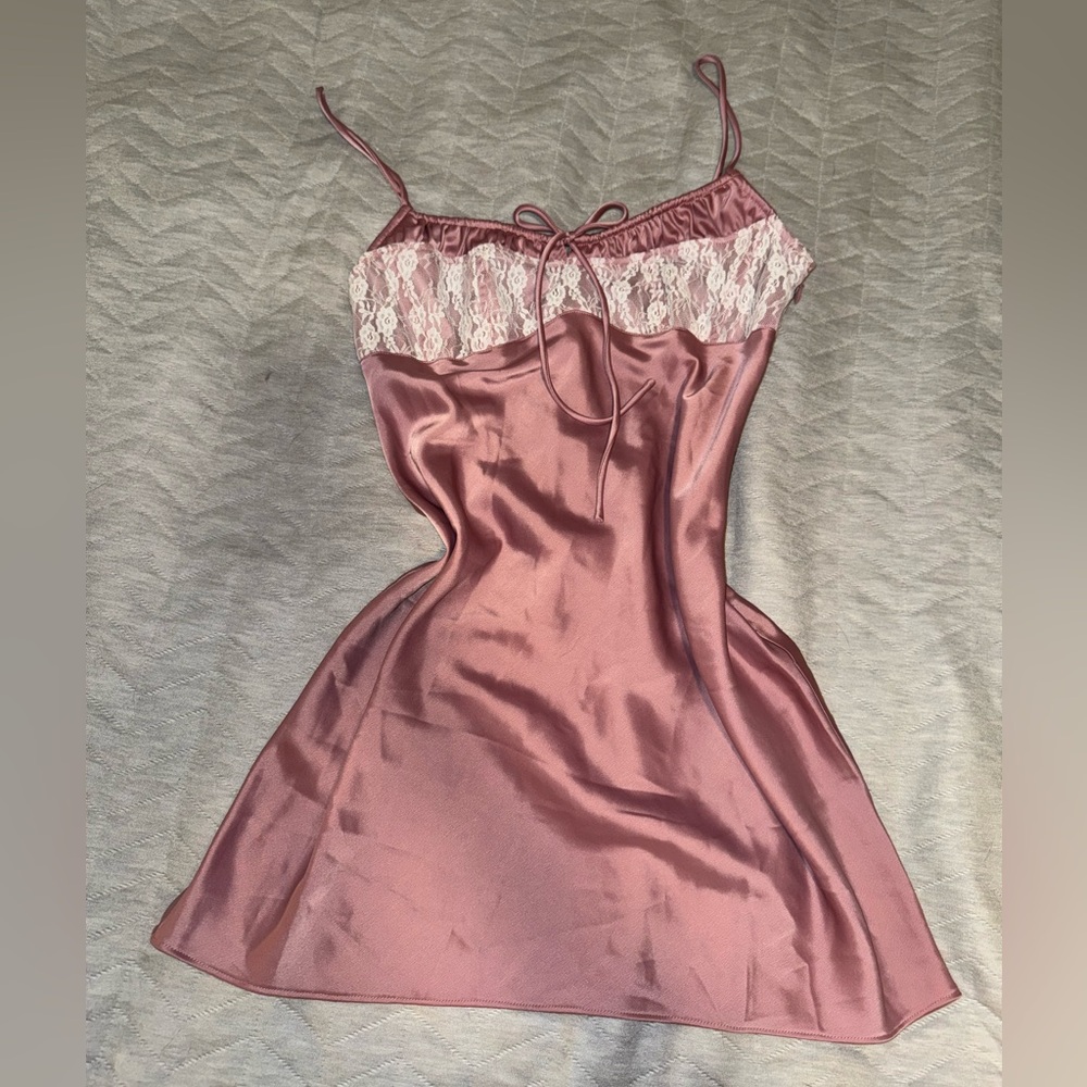 Urban outfitters mini dress with lace